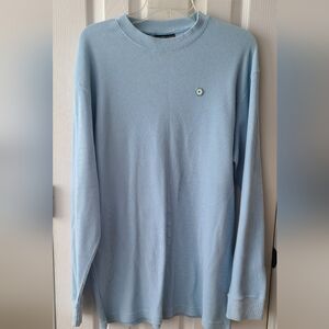 South Pole Sky Blue Waffle Knit Top